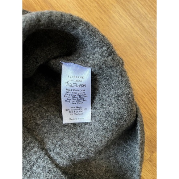 NWT Everlane Dark Gray Wool Blend Crop Tank Size XS - Picture 9 of 9